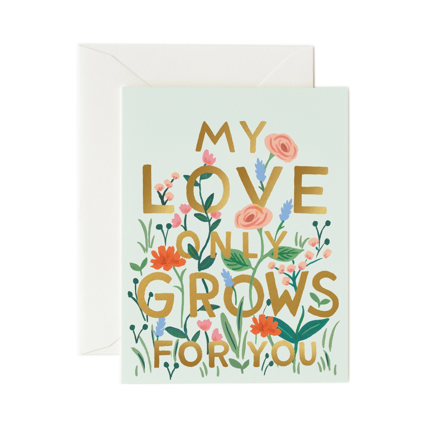 라이플페이퍼 Love Grows Card 사랑 카드