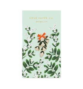 [Rifle Paper Co.] Mistletoe Enamel Pin